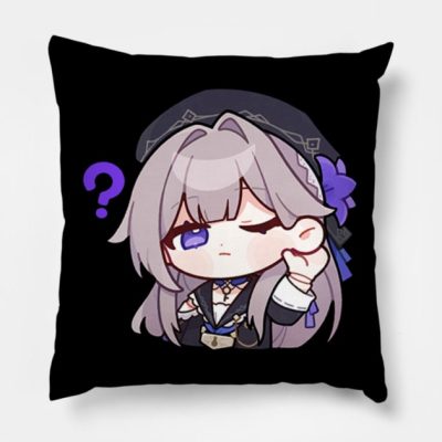 Honkai Star Rail Chibi Herta Throw Pillow Official Honkai: Star Rail Merch