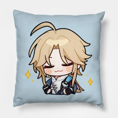 Honkai Star Rail Chibi Yanqing 2 Throw Pillow Official Honkai: Star Rail Merch