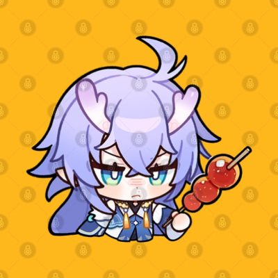 Honkai Star Rail Chibi Bailu 2 Tapestry Official Honkai: Star Rail Merch