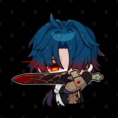 Honkai Star Rail Chibi Blade Tapestry Official Honkai: Star Rail Merch