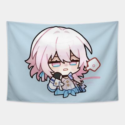 Honkai Star Rail Chibi March 7Th Tapestry Official Honkai: Star Rail Merch