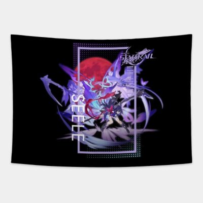 Honkai Star Rail Seele Character Portrait Tapestry Official Honkai: Star Rail Merch