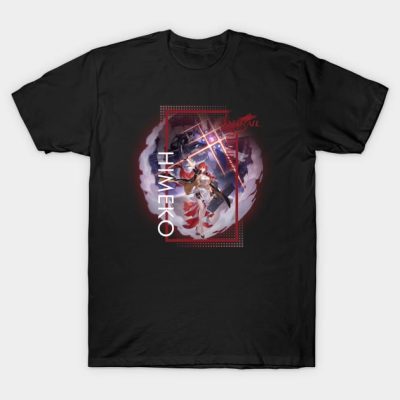 Honkai Star Rail Himeko Character Portrait T-Shirt Official Honkai: Star Rail Merch
