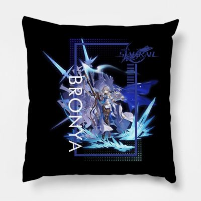 Honkai Star Rail Bronya Character Portrait Throw Pillow Official Honkai: Star Rail Merch