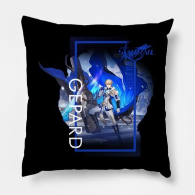 Honkai Star Rail Gepard Character Portrait Throw Pillow Official Honkai: Star Rail Merch