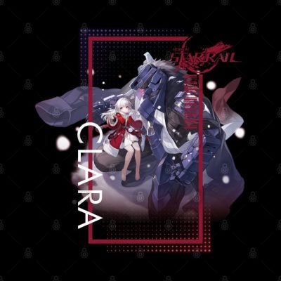 Honkai Star Rail Clara Character Portrait Tapestry Official Honkai: Star Rail Merch