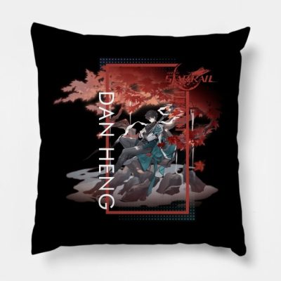 Honkai Star Rail Dan Heng Character Portrait Throw Pillow Official Honkai: Star Rail Merch