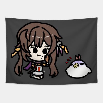 Sushang Fried Chicken Fan Art By Smoomaru Tapestry Official Honkai: Star Rail Merch