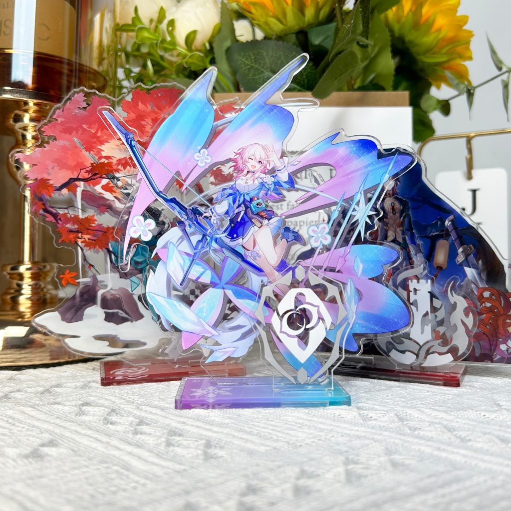 Anime Honkai Star Rail Acrylic Stand Action March 7th Dan Heng Kafka Asta Bronya Herta Arlan 2 - Honkai: Star Rail Store