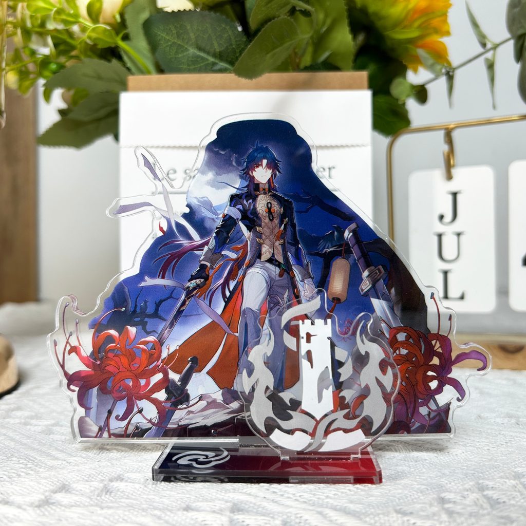 Anime Honkai Star Rail Acrylic Stand Action March 7th Dan Heng Kafka Asta Bronya Herta Arlan 3 - Honkai: Star Rail Store