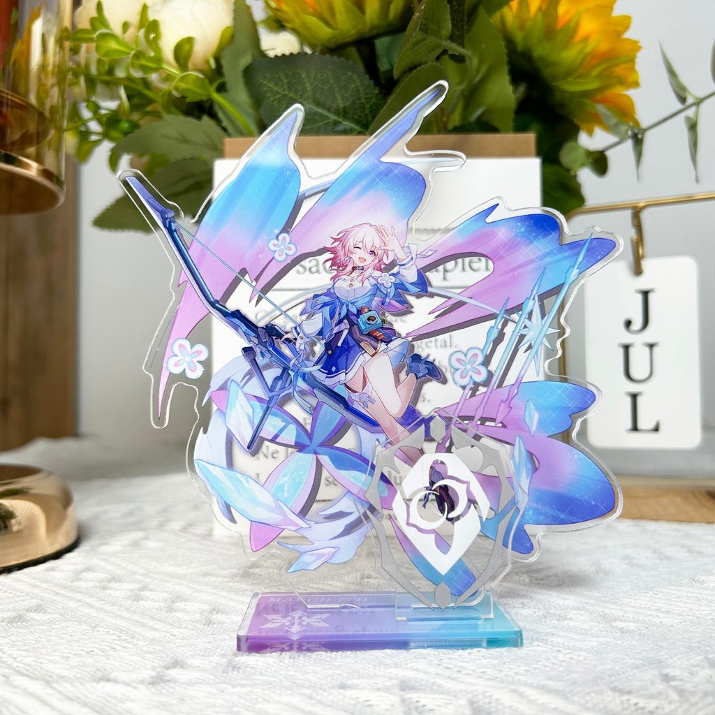 Anime Honkai Star Rail Acrylic Stand Action March 7th Dan Heng Kafka Asta Bronya Herta Arlan 5 - Honkai: Star Rail Store