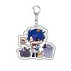 Anime Honkai Star Rail Game Keychain Cute Sampo Gepard Dan Heng Q Version Print Acrylic Pendant 2 - Honkai: Star Rail Store
