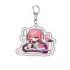 Anime Honkai Star Rail Game Keychain Cute Sampo Gepard Dan Heng Q Version Print Acrylic Pendant 3 - Honkai: Star Rail Store