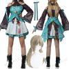 High Quality Honkai Star Rail Qingque Cosplay Costume Hokai Impact Qing Que Cosplay Women Party Carnival - Honkai: Star Rail Store