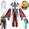 Honkai Star Rail Jing Yuan Cosplay Costume Wig Hair Honkai Jingyuan Cosplay Full Set for Men - Honkai: Star Rail Store