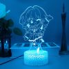 Honkai Star Rail Night Light 3D LED Night Light Jingyuan Bailu March 7 Creative Table Lamp 2 - Honkai: Star Rail Store