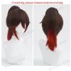 Honkai Star Rail Tingyun Cosplay Costume Wig Hair Honkai Ting Yun Cosplay Tail Ears Full Set 3 - Honkai: Star Rail Store
