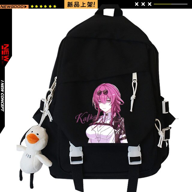 Shoulder Schoolbag Anime Honkai Star Rail Kafka Fashion Student High Capacity Unisex casual Backpack Schoolbag Laptop 3.jpg 640x640 3 - Honkai: Star Rail Store