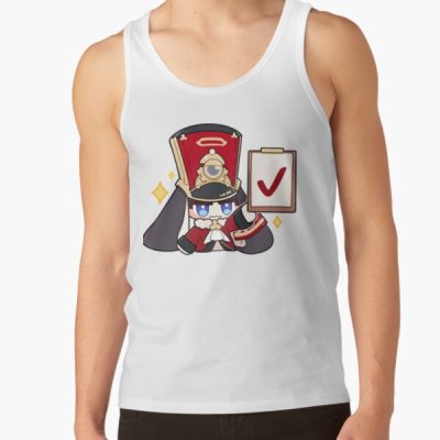 Honkai Star Rail Chibi Pom Pom- Check Tank Top Official Honkai: Star Rail Merch
