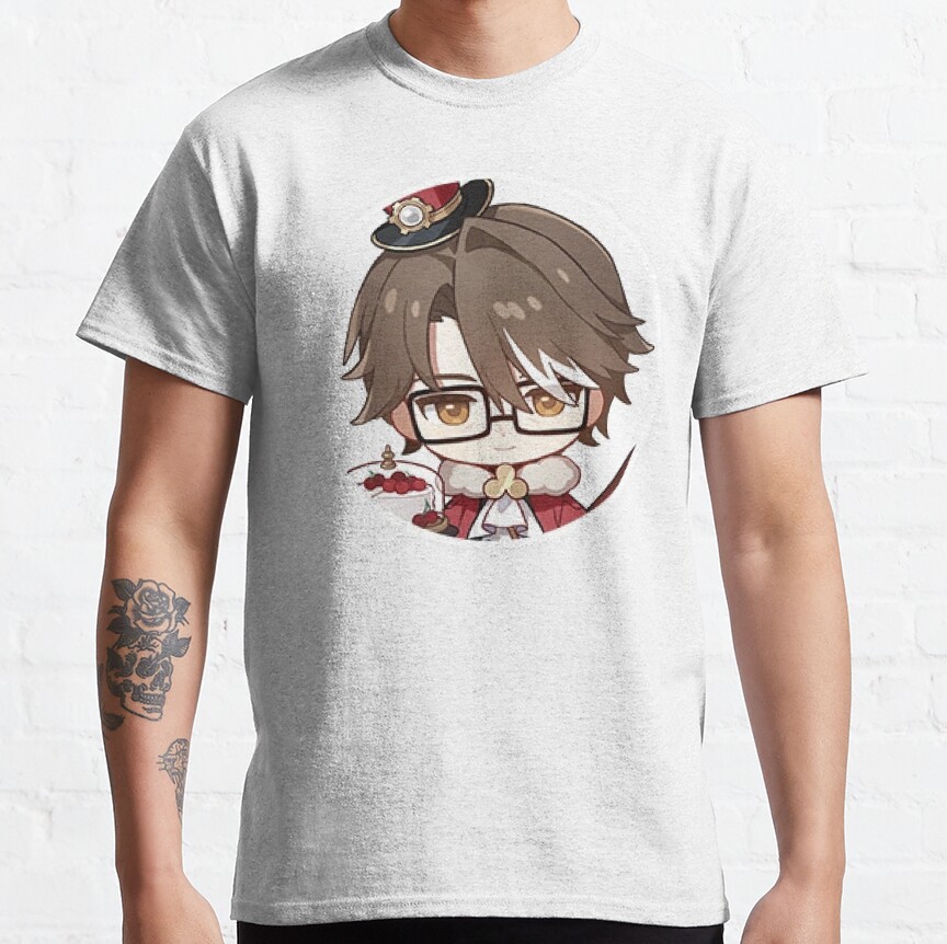Honkai Star Rail Chibi Welt Pfp T-Shirt Official Honkai: Star Rail Merch