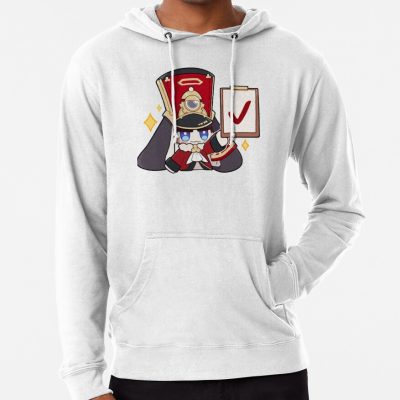 Honkai Star Rail Chibi Pom Pom- Check Hoodie Official Honkai: Star Rail Merch