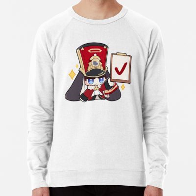 Honkai Star Rail Chibi Pom Pom- Check Sweatshirt Official Honkai: Star Rail Merch