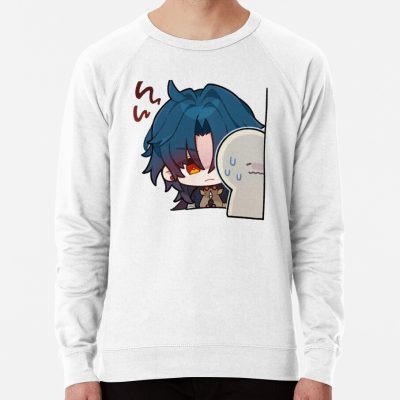 Honkai Star Rail Chibi Blade- Creeping Sweatshirt Official Honkai: Star Rail Merch
