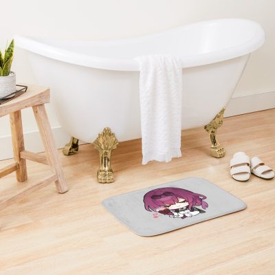 Honkai Star Rail Chibi Kafka- Wine Bath Mat Official Honkai: Star Rail Merch