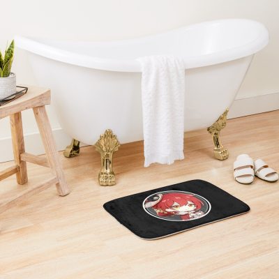 Honkai Star Rail Chibi Himeko Pfp Bath Mat Official Honkai: Star Rail Merch