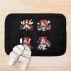 Honkai Star Rail Chibi Pom Pom- Pack 4 Bath Mat Official Honkai: Star Rail Merch