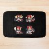 Honkai Star Rail Chibi Pom Pom- Pack 4 Bath Mat Official Honkai: Star Rail Merch
