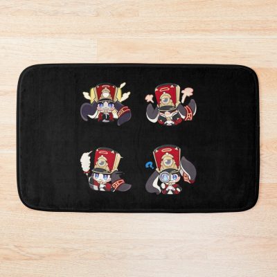 Honkai Star Rail Chibi Pom Pom- Pack 4 Bath Mat Official Honkai: Star Rail Merch