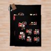 Honkai Star Rail Chibi Pom Pom- Pack 1 Throw Blanket Official Honkai: Star Rail Merch