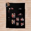 Honkai Star Rail Chibi Pom Pom- Pack 4 Throw Blanket Official Honkai: Star Rail Merch