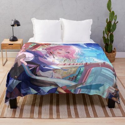 Himeko (Honkai Star Rail) Throw Blanket Official Honkai: Star Rail Merch