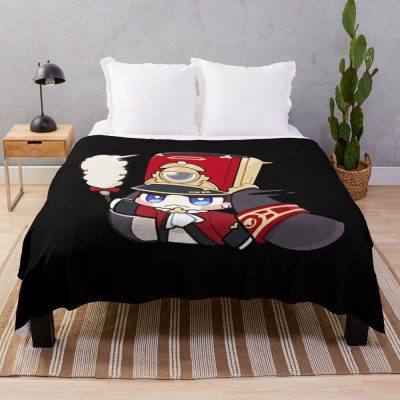 Honkai Star Rail Chibi Pom Pom- Cleaning Throw Blanket Official Honkai: Star Rail Merch