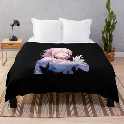 March 7Th - Honkai: Star Rail Throw Blanket Official Honkai: Star Rail Merch