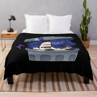 Honkai Star Rail Chibi Sampo- Trash Throw Blanket Official Honkai: Star Rail Merch