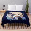 Honkai Star Rail Chibi Serval- Mic Throw Blanket Official Honkai: Star Rail Merch