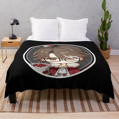 Honkai Star Rail Chibi Welt Pfp Throw Blanket Official Honkai: Star Rail Merch