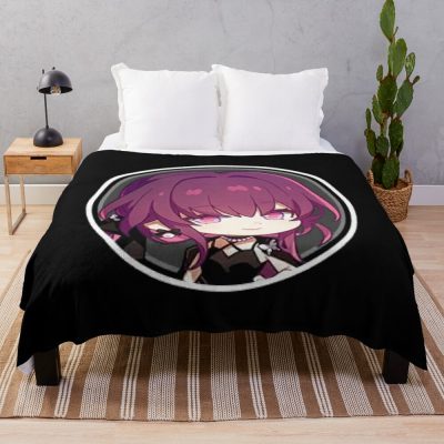 Honkai Star Rail Chibi Kafka Pfp Throw Blanket Official Honkai: Star Rail Merch