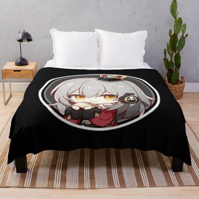 Honkai Star Rail Chibi Stelle Pfp Throw Blanket Official Honkai: Star Rail Merch