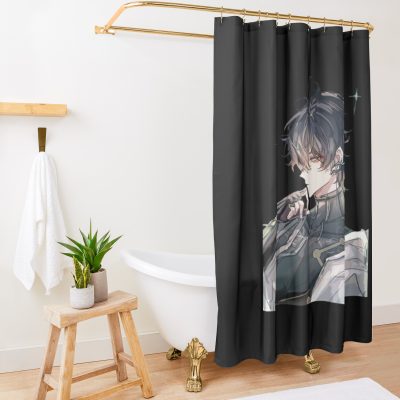 Dan Heng - Honkai: Star Rail Shower Curtain Official Honkai: Star Rail Merch