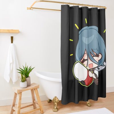 Honkai Star Rail Chibi Natasha Shower Curtain Official Honkai: Star Rail Merch