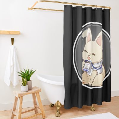 Honkai Star Rail Peppy Pfp Shower Curtain Official Honkai: Star Rail Merch