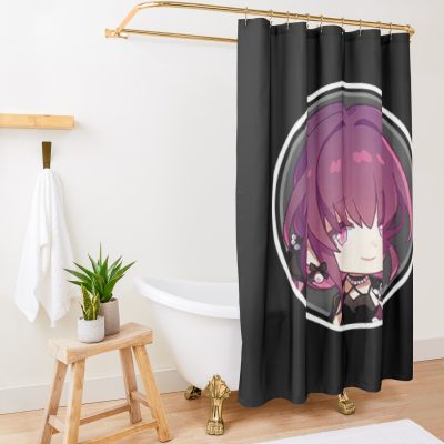 Honkai Star Rail Chibi Kafka Pfp Shower Curtain Official Honkai: Star Rail Merch