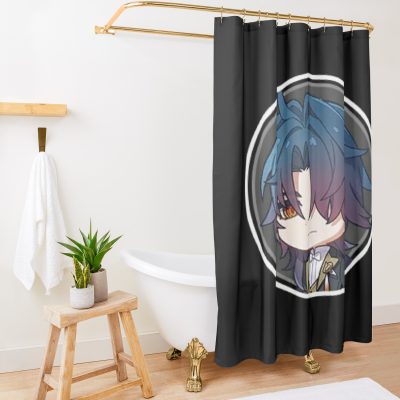 Honkai Star Rail Chibi Blade Pfp Shower Curtain Official Honkai: Star Rail Merch
