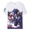 Anime Honkai Star Rail Clara Cosplay Short sleeved T shirt Men Women T shirts 4 - Honkai: Star Rail Store