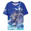 Anime Honkai Star Rail Cosplay Short sleeved T shirt Bronya Rand Men Women T shirts - Honkai: Star Rail Store