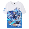 Anime Honkai Star Rail Cosplay Short sleeved T shirt Yanqing Men Women T shirts - Honkai: Star Rail Store
